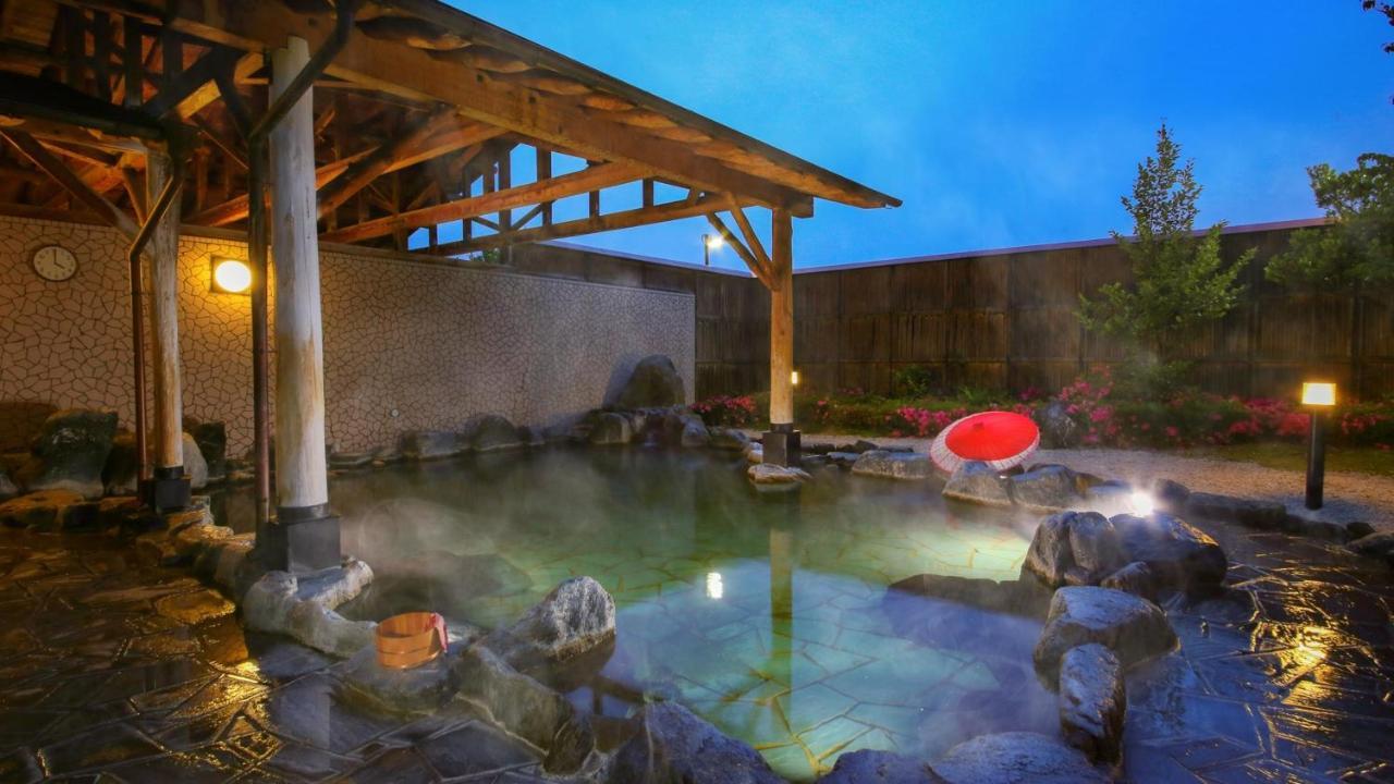 Hotel Ooedo Onsen Monogatari Aizu Exterior foto
