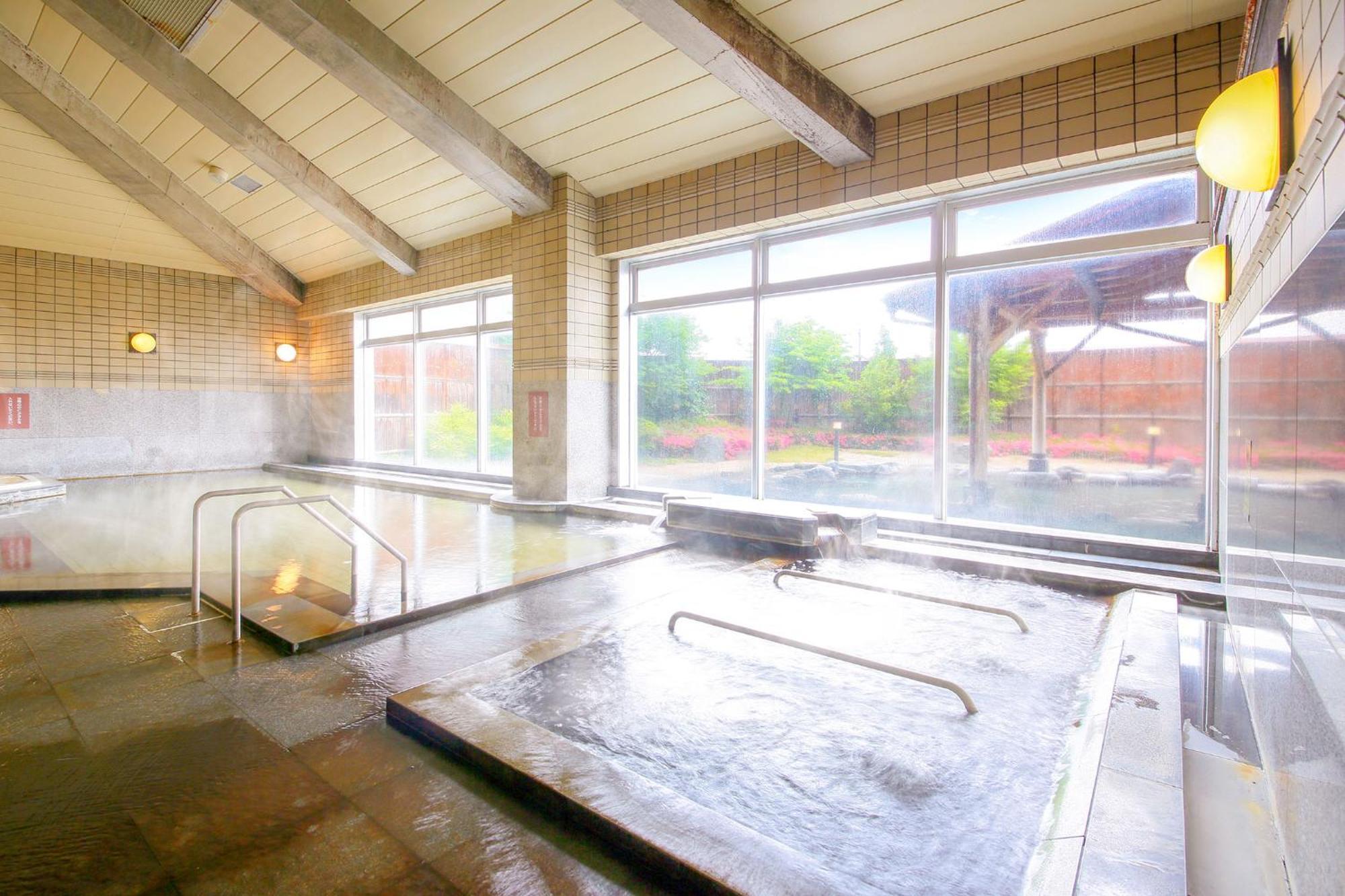 Hotel Ooedo Onsen Monogatari Aizu Exterior foto